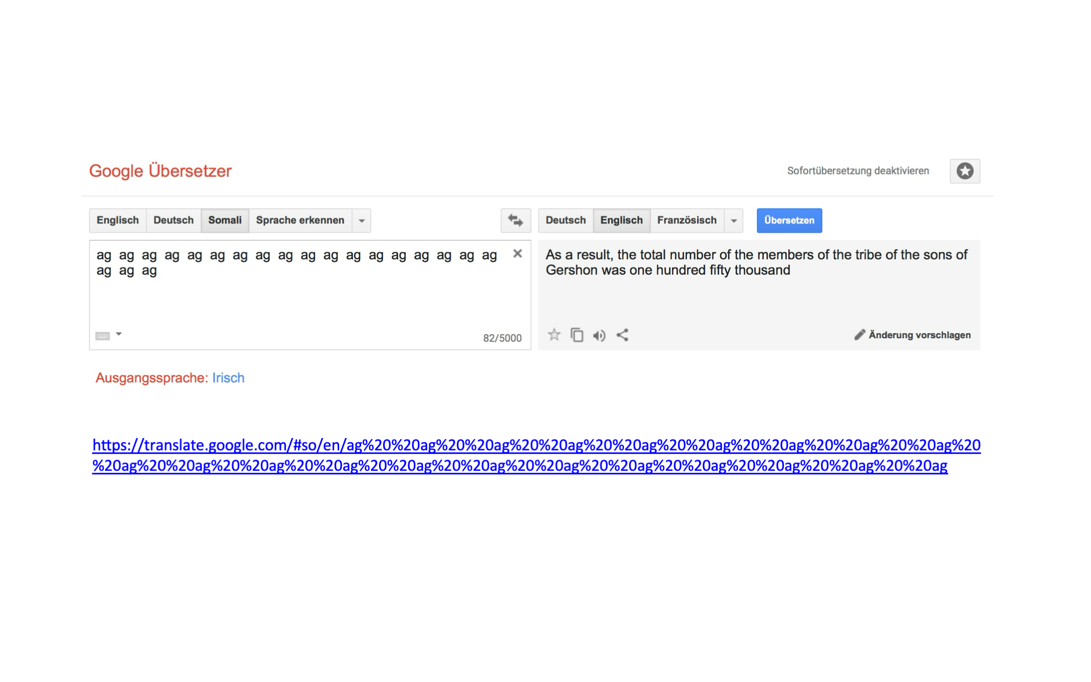Grenzen und Fehler im Google Übersetzer
